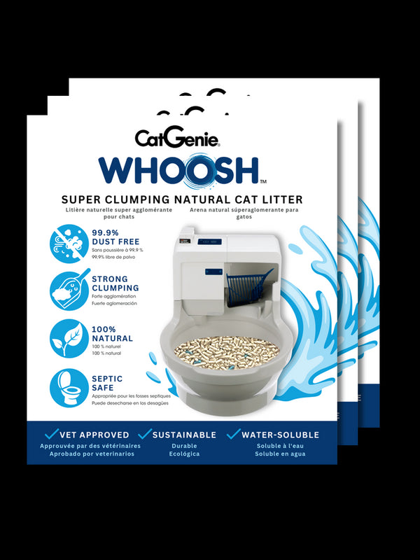 Whoosh Clumping Cat Litter 3-Pack